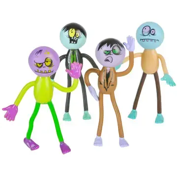 Bendable Zombie Toy Figures - Halloween