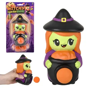 Hall Witch Foam Ball Blaster 5.5" - Halloween