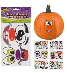 Jack- O-Lantern Stickers For Pumpkins Sticker - Halloween