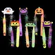 Light-Up Halloween Plush Hoodie-Hat-Scarf Assrt