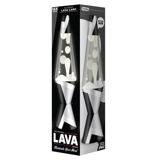 Schylling 14.5" Classic Lava Lamp - White