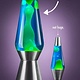 Schylling 27'' Lava Lamp - Yellow, Blue, Silver Base
