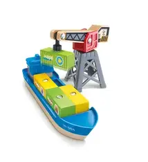 HAPE Cargo Ship & Crane - HAPE