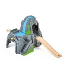 HAPE Light & Sound Mountain Tunnel - Wooden Train Track Accessory - HAPE