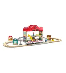 HAPE Portable Train Station Set - HAPE