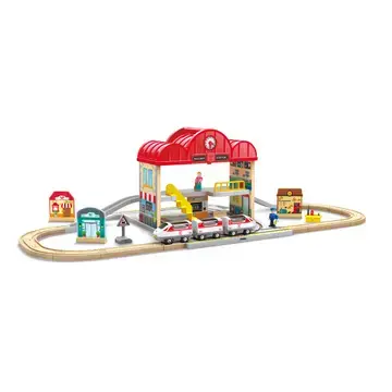 HAPE Portable Train Station Set - HAPE