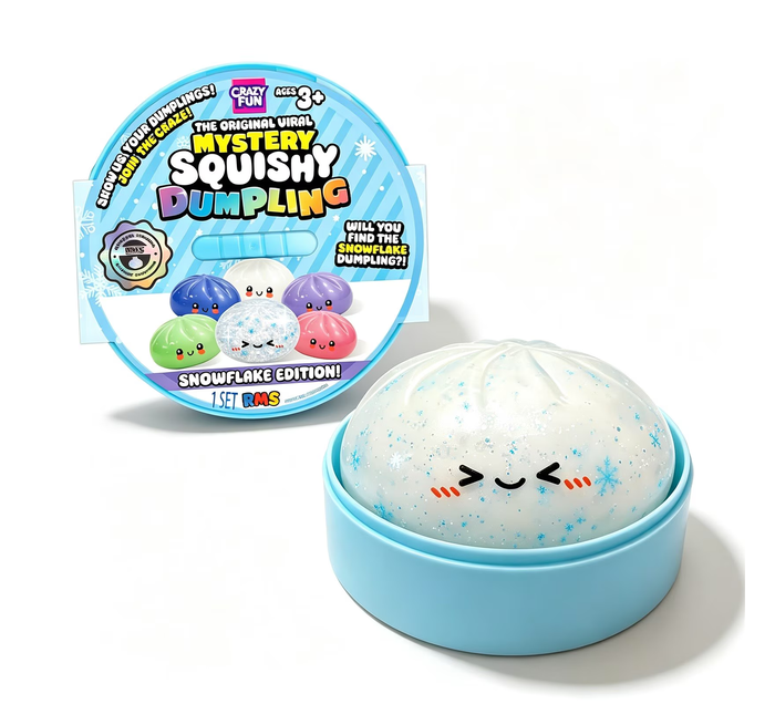RMS RMS® Crazy Fun™ Mystery Bao Bun – NEW Snowflake Limited Holiday Edition - IN-STOCK NOW!