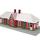 MTH - RailKing MTH Christmastown Country Passenger Station