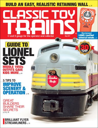 Kalmach Publishing Classic Toy Trains May 2017