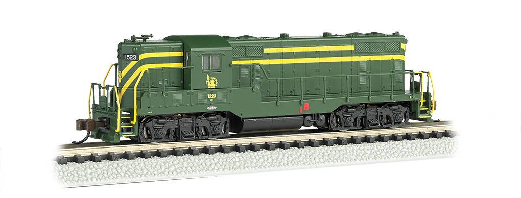 BACHMANN BAC62459 N Scale GP7 Diesel Loco (DCC), Jersey Central