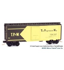 Micro Trains Line #02000716 N Scale Toledo, Peoria, & Western 40' Standard Box Car w/Single Door