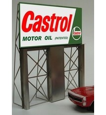 Miller Engineering #4381. Castrol Motor Oil Bill Board