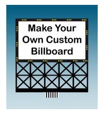Miller Engineering #88-2351, Large Custom Billboard