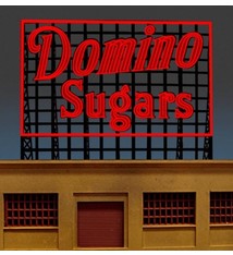 Miller Engineering #88-2401, Large Domino Sugar Billboard