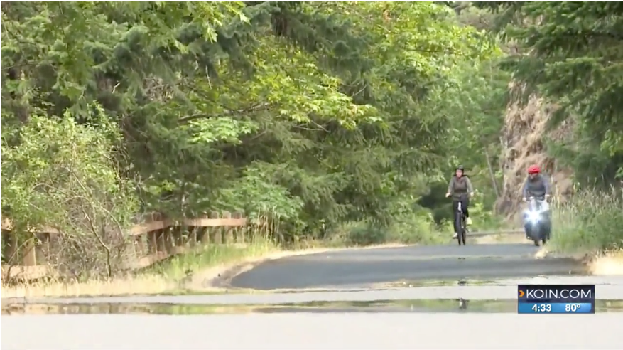 E-Biking In The Columbia Gorge