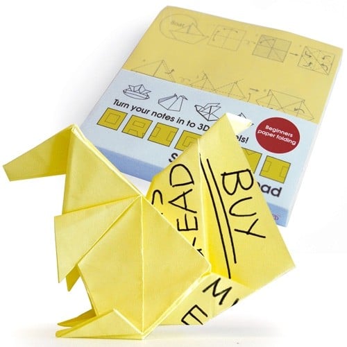 Home Origami Sticky Notepad