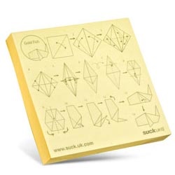 Home Origami Sticky Notepad