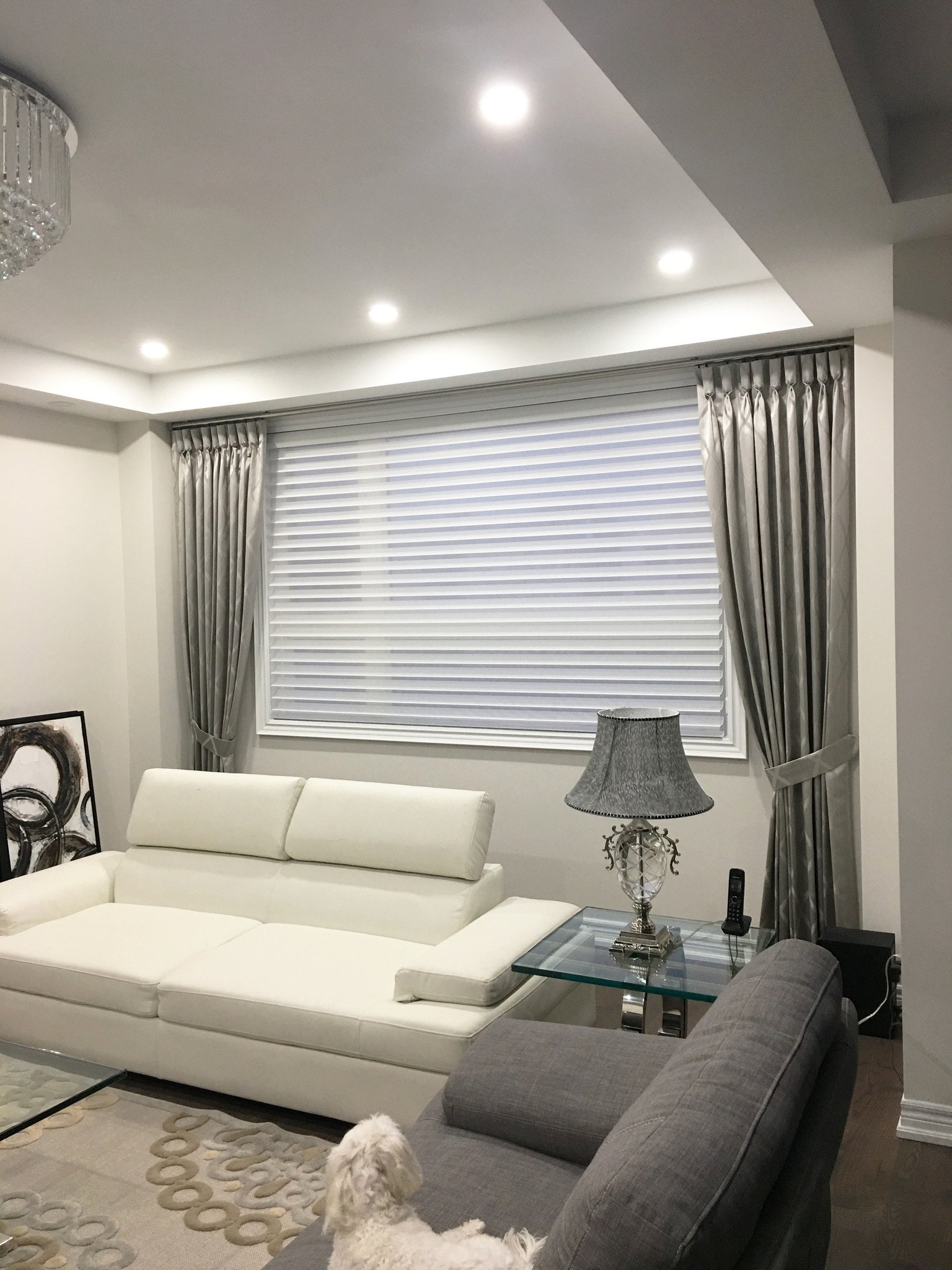 Blinds and Drapery Combination - Best of Both Worlds