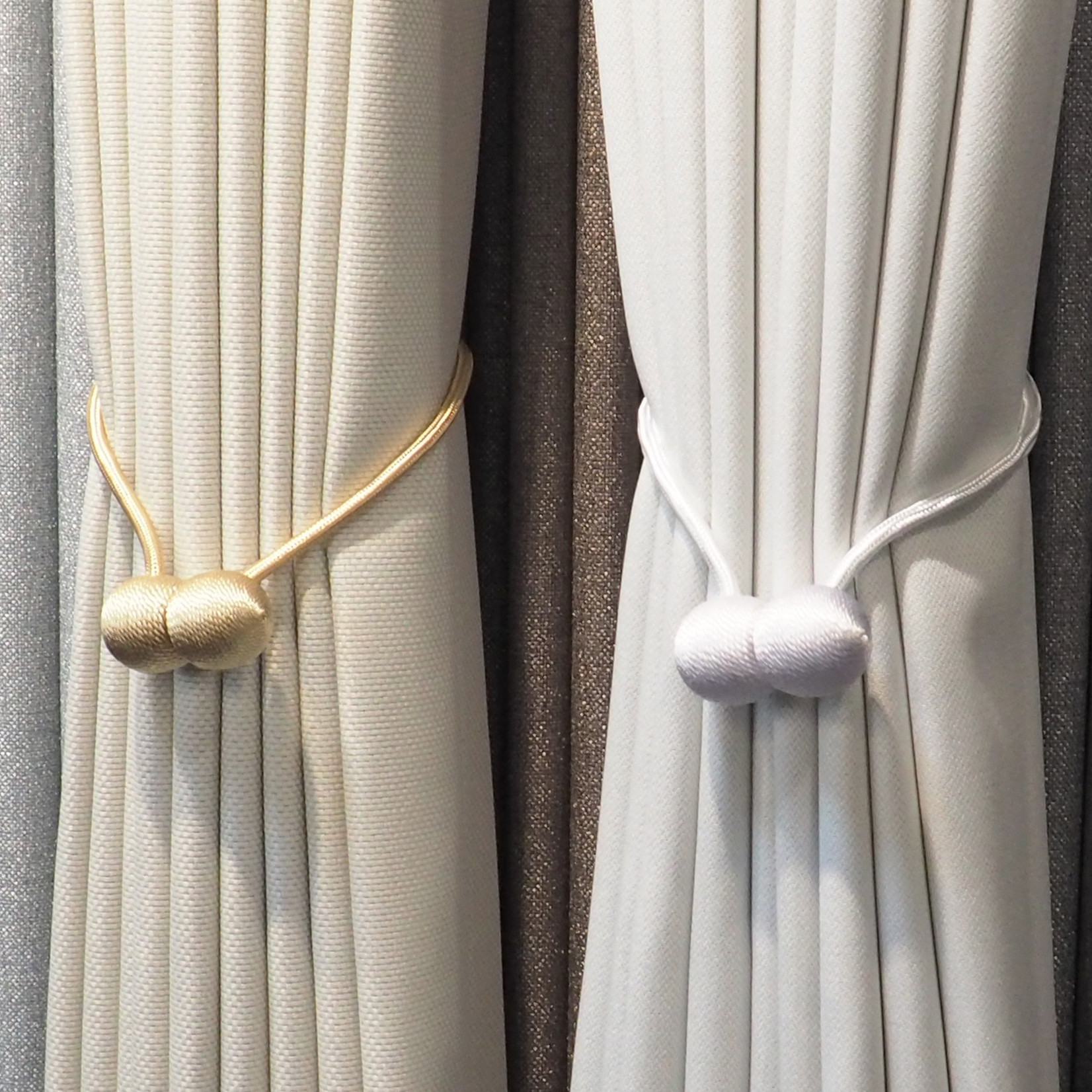 Balls and Rope Magnetic Drape Tiebacks (2 pieces)