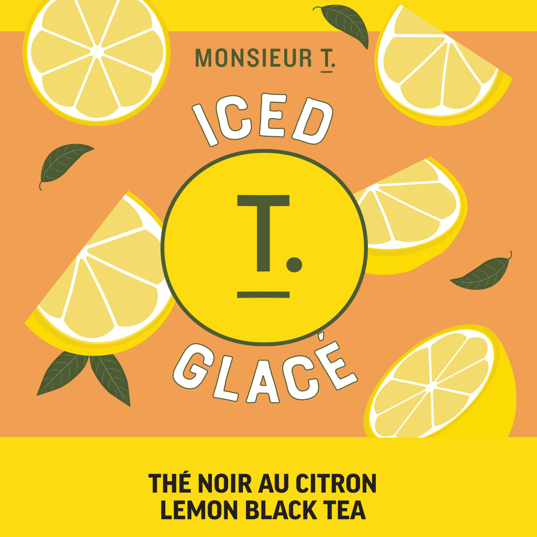 Iced T. - Lemon black tea 12x355ml