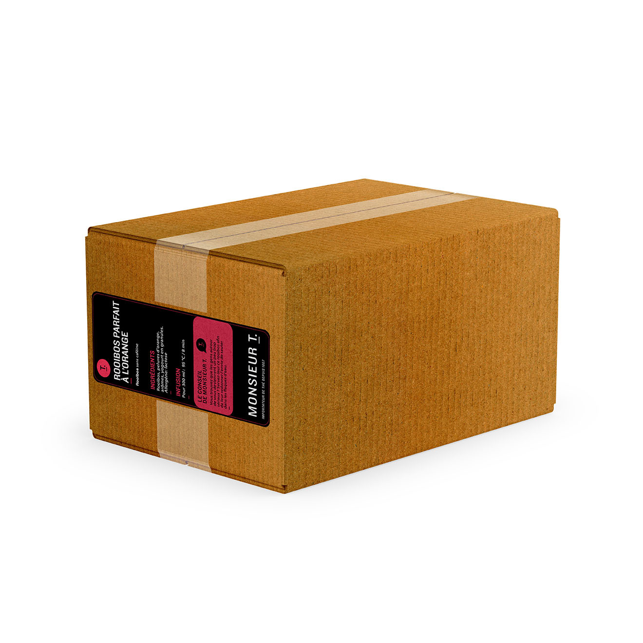 Box of 50 - Perfectly orange rooibos enveloped sachet