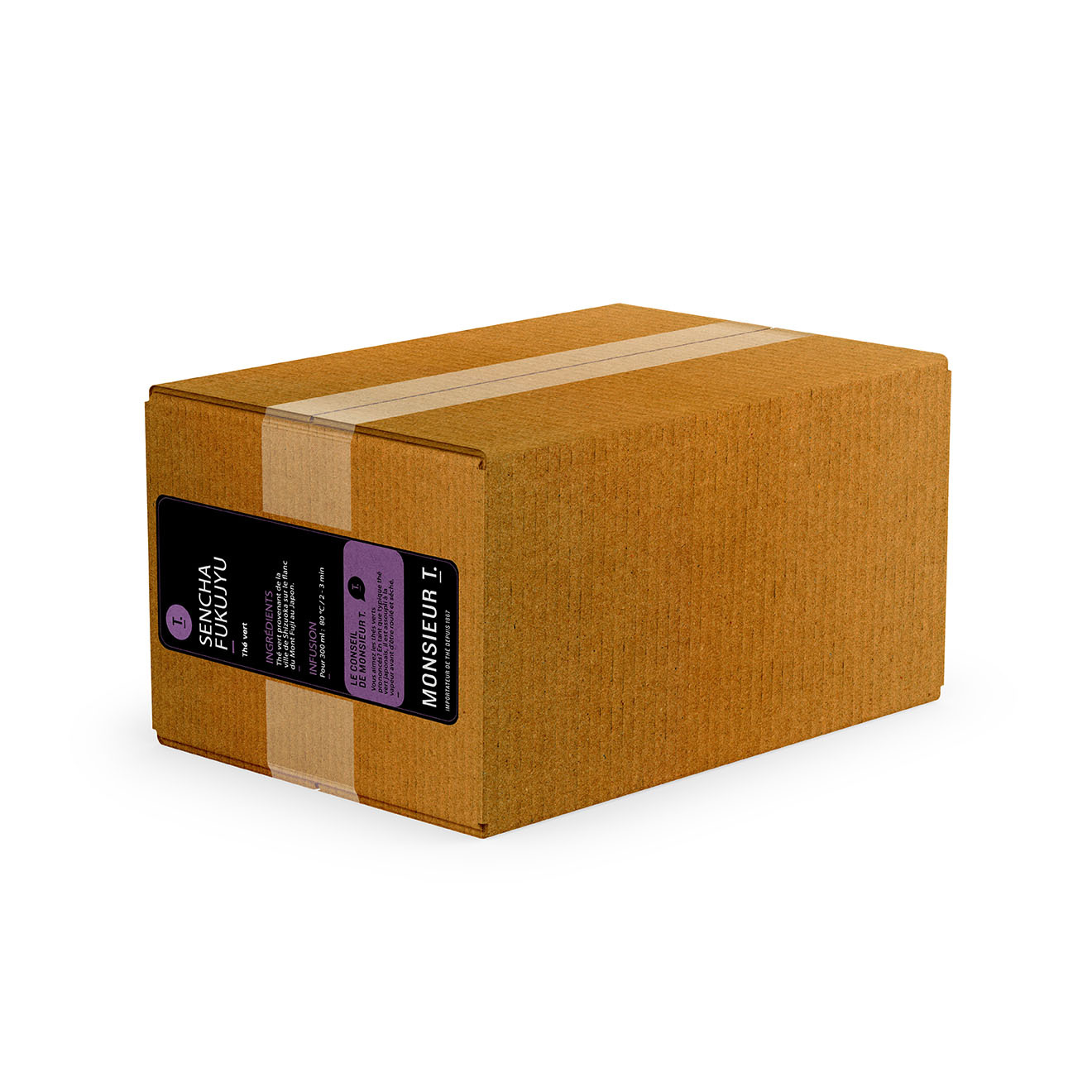 Box of 50 - Sencha Fukujyu enveloped sachet