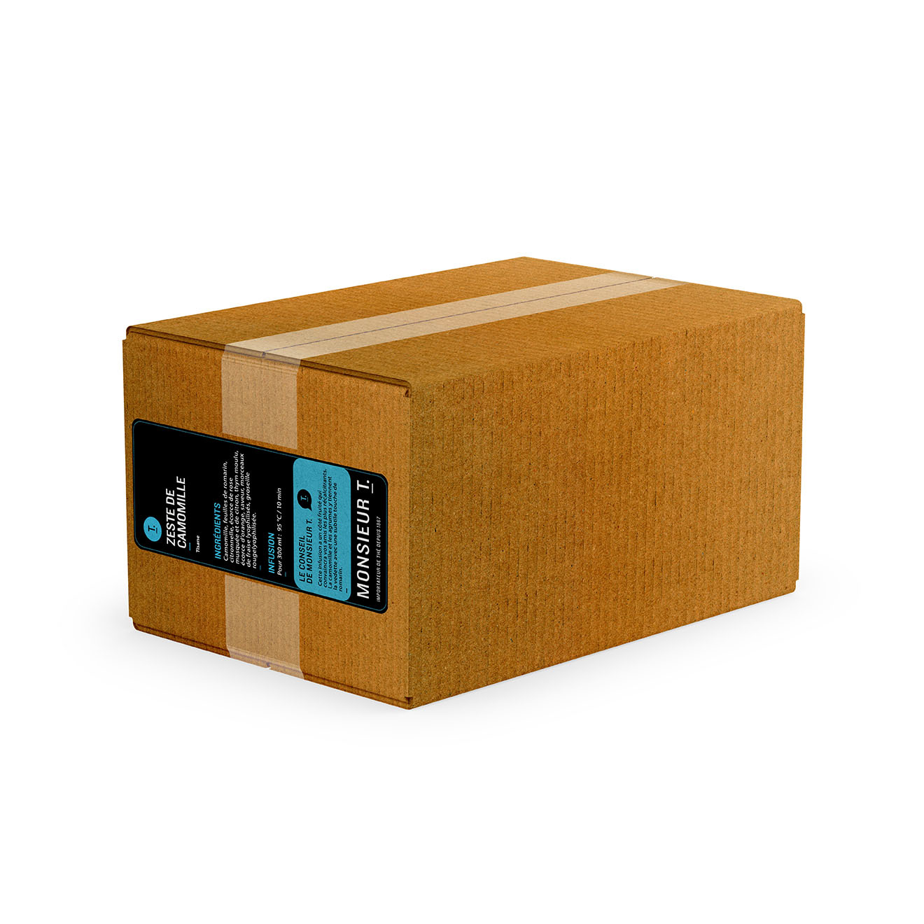 Boîte 50 - enveloppes Zeste de camomille