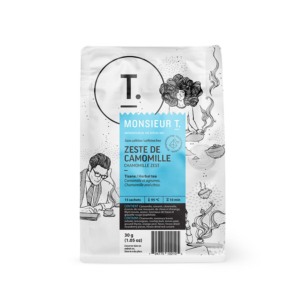 Bag of 15 sachets - Chamomile zest