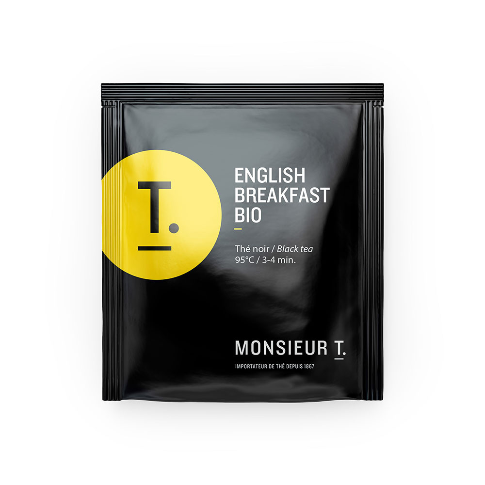Box of 50 - English Breakfast enveloped sachet