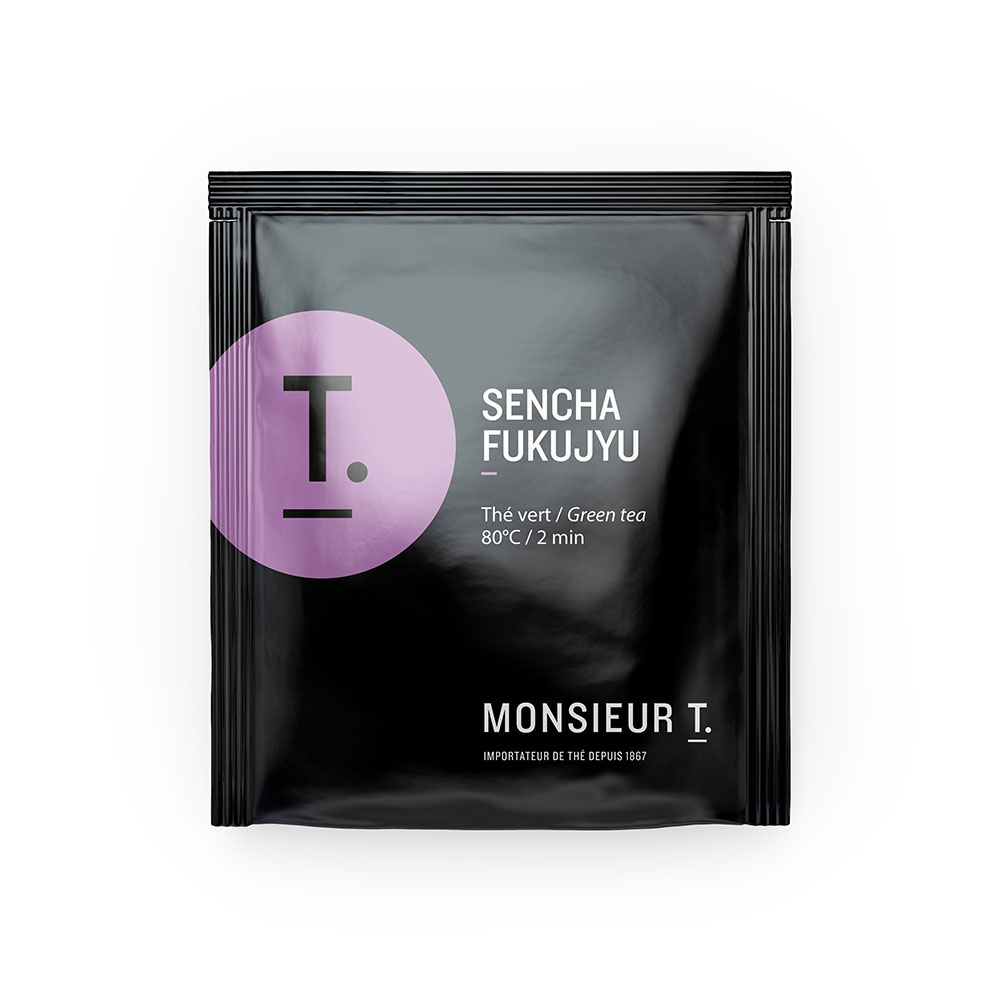 Box of 50 - Sencha Fukujyu enveloped sachet