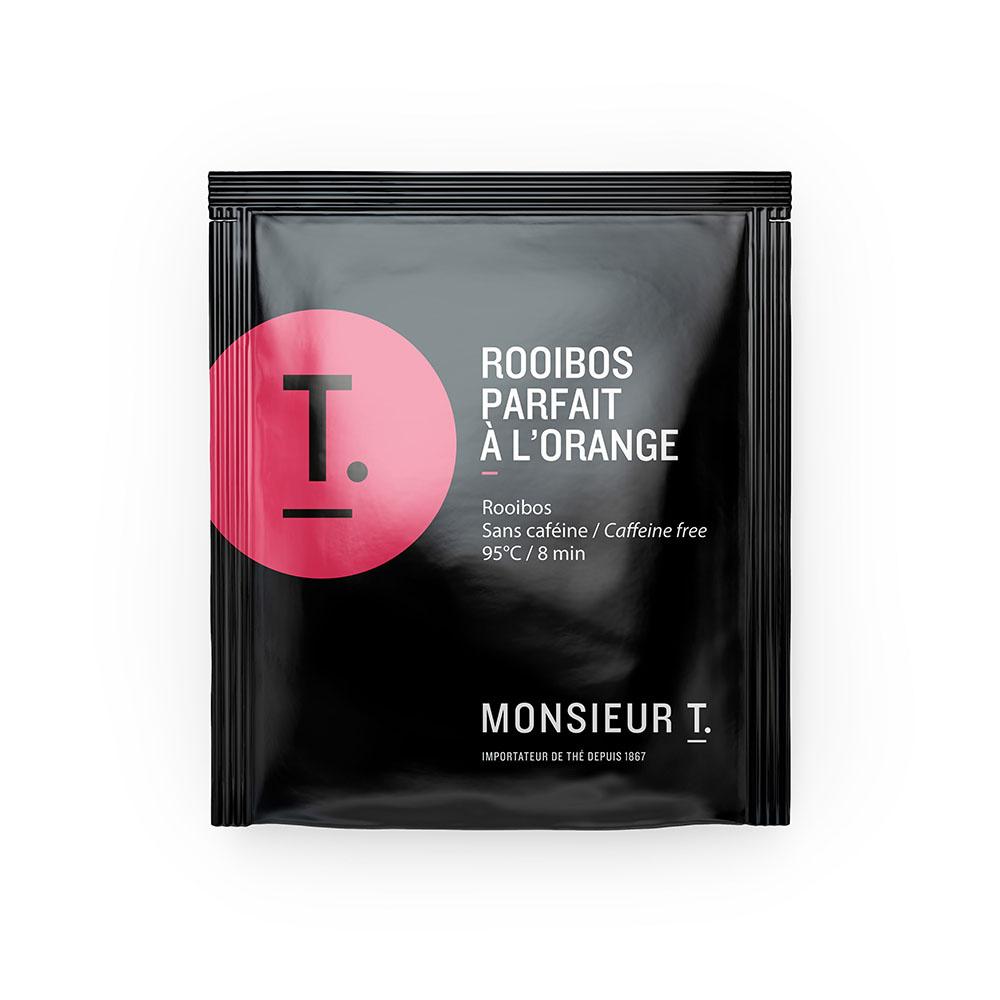 Box of 50 - Perfectly orange rooibos enveloped sachet
