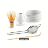 Ensemble d'accessoires à matcha