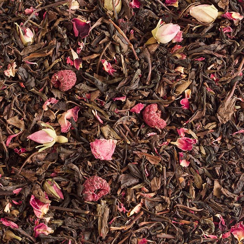 Rose-raspberry oolong