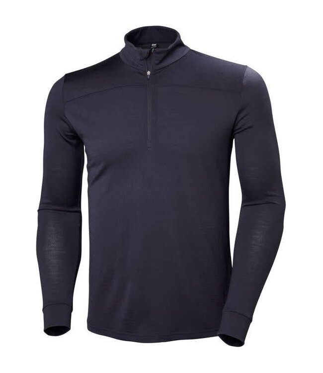 Helly Hansen men's 1/2 zip merino underlayer