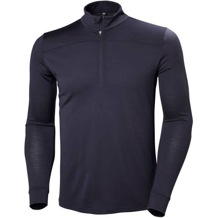 Helly Hansen men's 1/2 zip merino underlayer