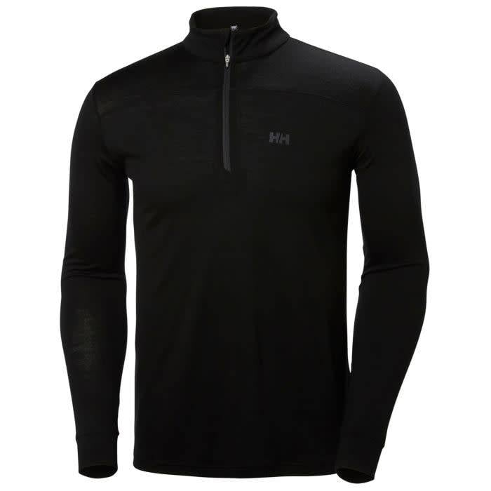 Helly Hansen men's 1/2 zip merino underlayer