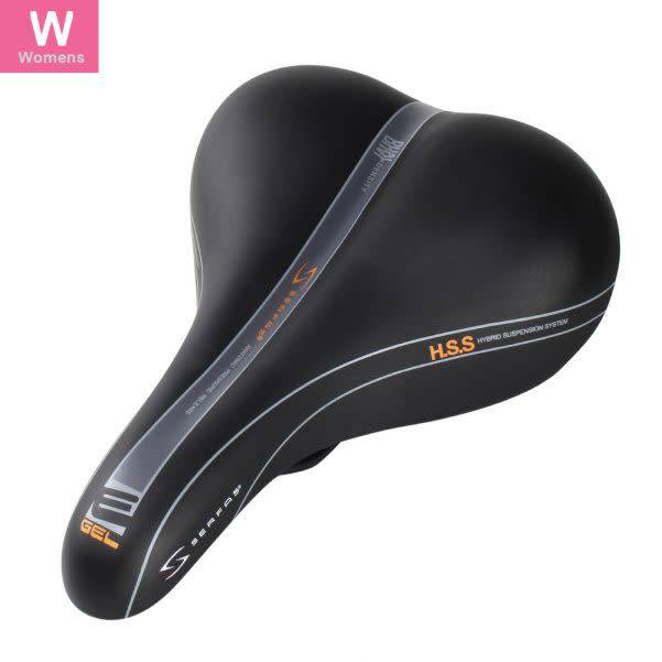 Serfas women's Reactive gel vinyl saddle