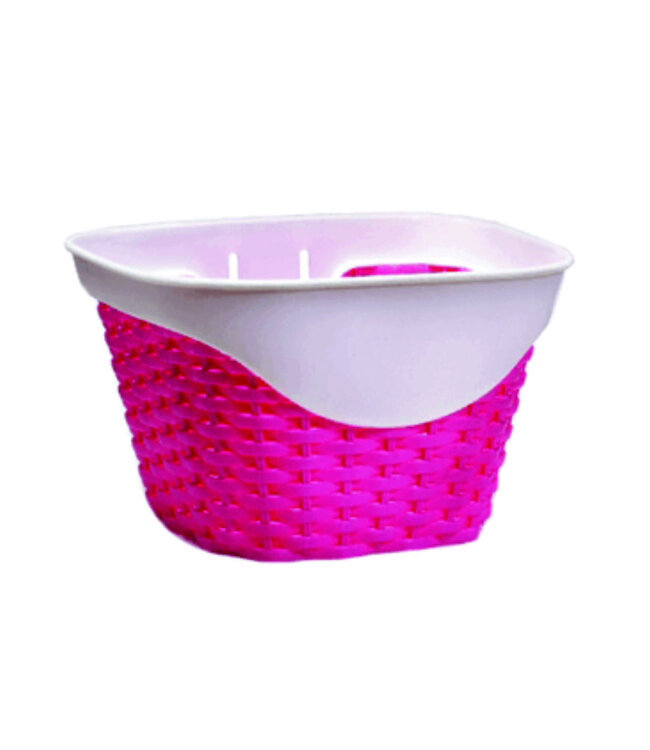Panier avant enfant rose