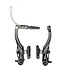 Shimano T400 front V-brake - black