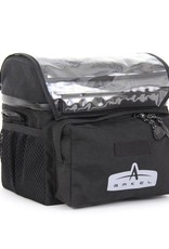 Akel small handlebar bag - black