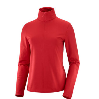SALOMON Salomon women's Outback mid-zip midlayer