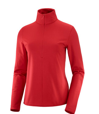 SALOMON Chandail Salomon Outback Mid demi-zip Femme
