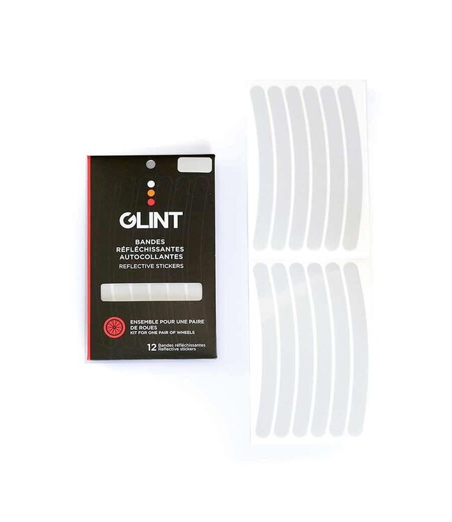 Glint wheel reflective stickers