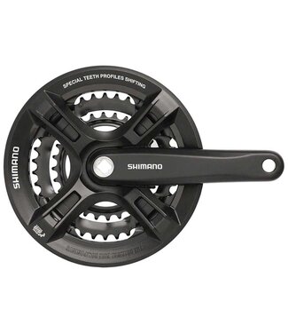 SHIMANO Shimano Crankset Altus M311 28/38/48D 170mm - black