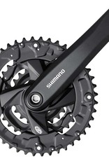 Pédalier Shimano FC-M371 9 vit 22/32/44D 170mm noir