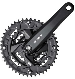 Pédalier Shimano FC-M371 9 vit 22/32/44D 170mm noir