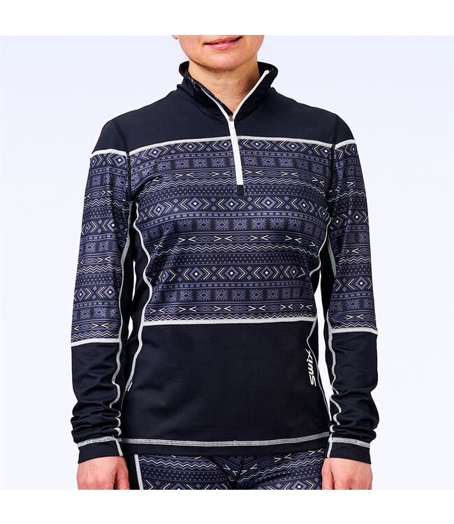 Swix women's Tista 1/2 zip sweater