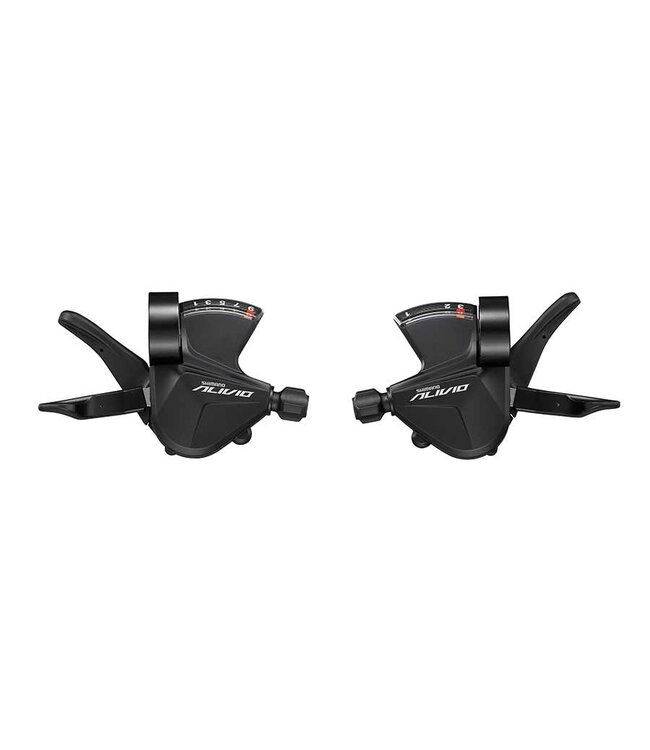 Leviers vitesses Alivio M3100 3 * 9 noir