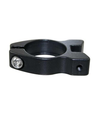 Seatpost clamp with eyelets for back rack