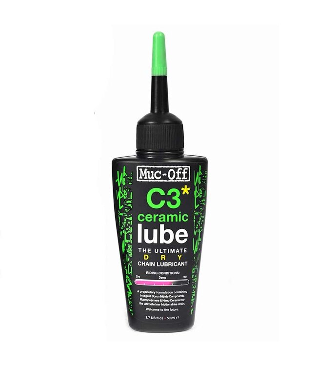 Muc-Off, Ceramic Dry Lubricant, 50ml with UV Torch